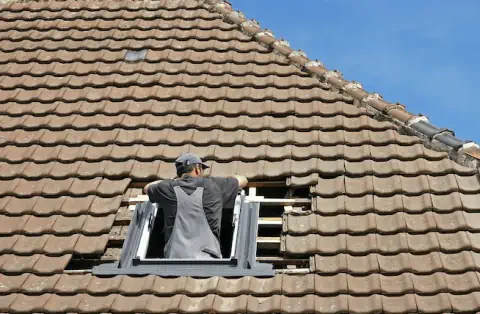 Pose de velux - Plassay